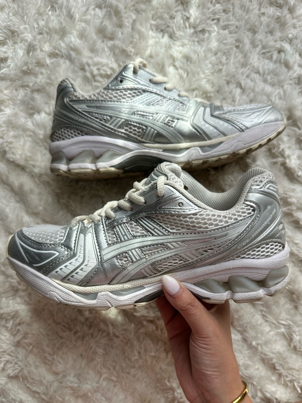 ASICS Silver Gel 1130 Sneakers for Women